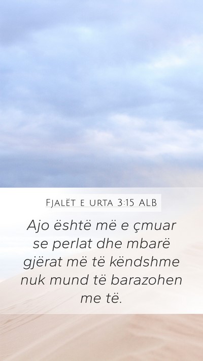 Fjalët e urta 3:15 ALB Bible Verse Image