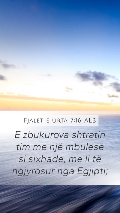 Fjalët e urta 7:16 ALB Bible Verse Image