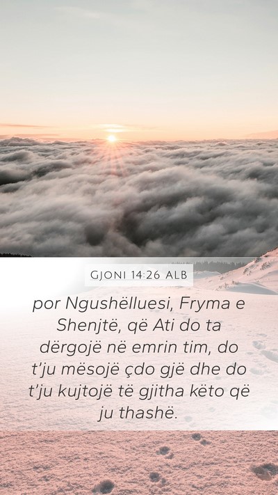 Gjoni 14:26 ALB Bible Verse Image