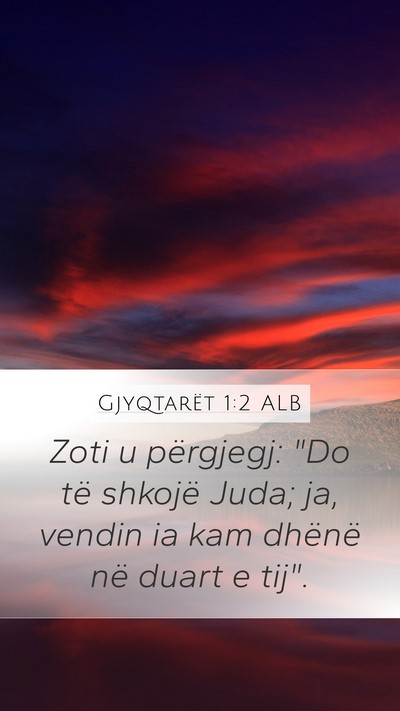 Gjyqtarët 1:2 ALB Mobile Phone Wallpaper - Zoti u përgjegj: 