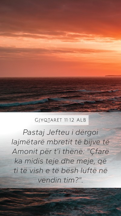 Gjyqtarët 11:12 ALB Bible Verse Image