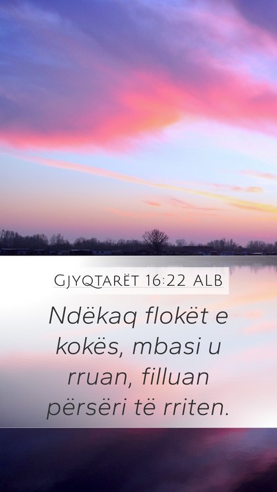 Gjyqtarët 16:22 ALB Bible Verse Image