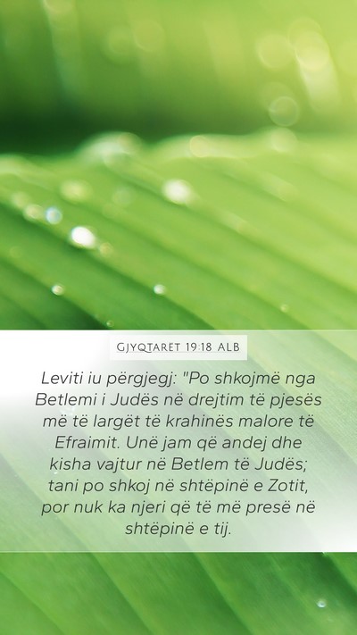 Gjyqtarët 19:18 ALB Bible Verse Image