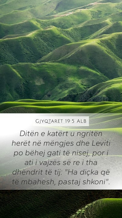 Gjyqtarët 19:5 ALB Bible Verse Image