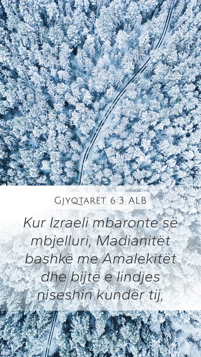 Gjyqtarët 6:3 ALB Bible Verse Image