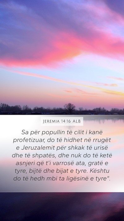 Jeremia 14:16 ALB Bible Verse Image