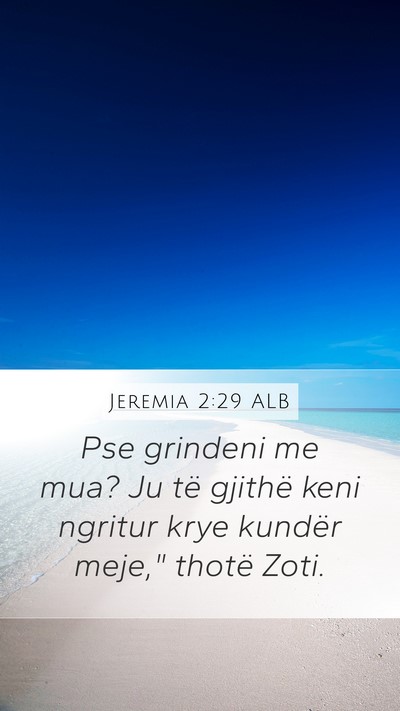Jeremia 2:29 ALB Bible Verse Image