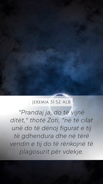 Jeremia 51:52 ALB Bible Verse Image