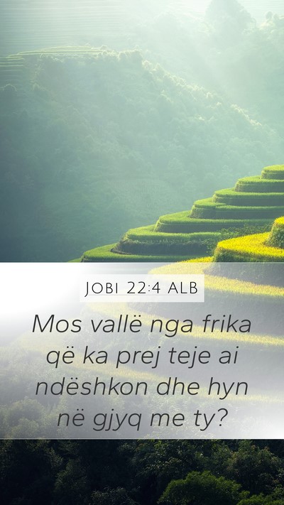 Jobi 22:4 ALB Bible Verse Image