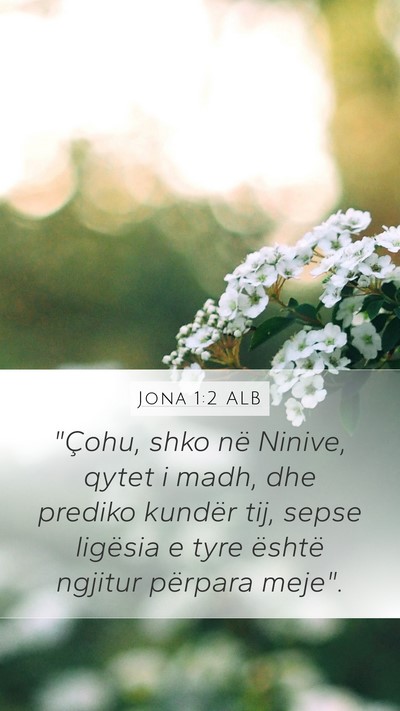 Jona 1:2 ALB Bible Verse Image
