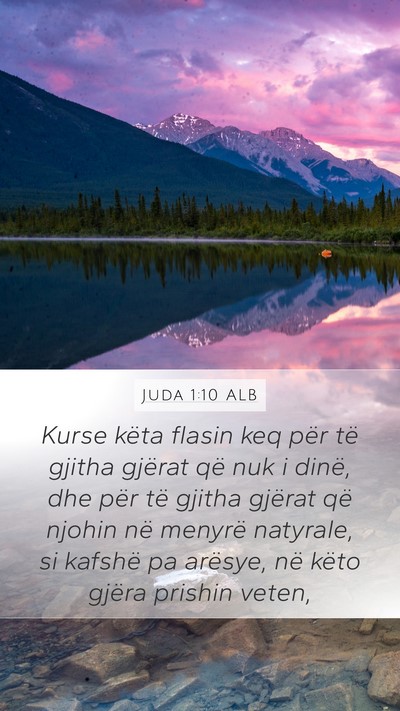 Juda 1:10 ALB Bible Verse Image
