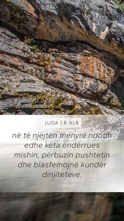 Juda 1:8 ALB Bible Verse Image