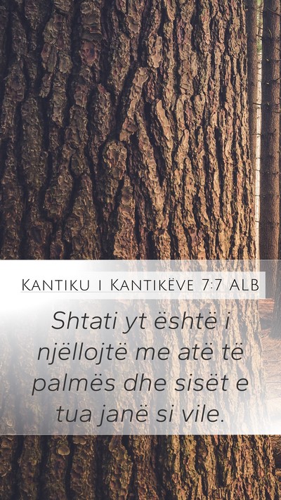Kantiku i Kantikëve 7:7 ALB Bible Verse Image