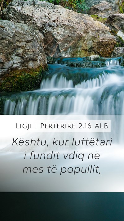Ligji i Përtërirë 2:16 ALB Bible Verse Image