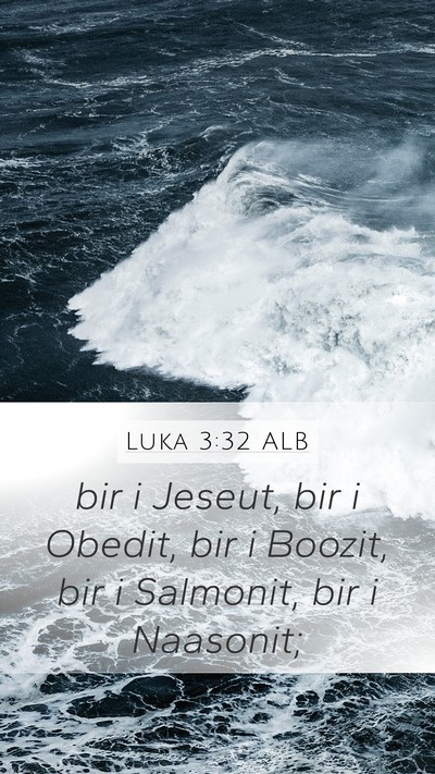Luka 3:32 ALB Bible Verse Image