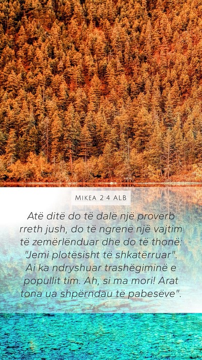 Mikea 2:4 ALB Bible Verse Image