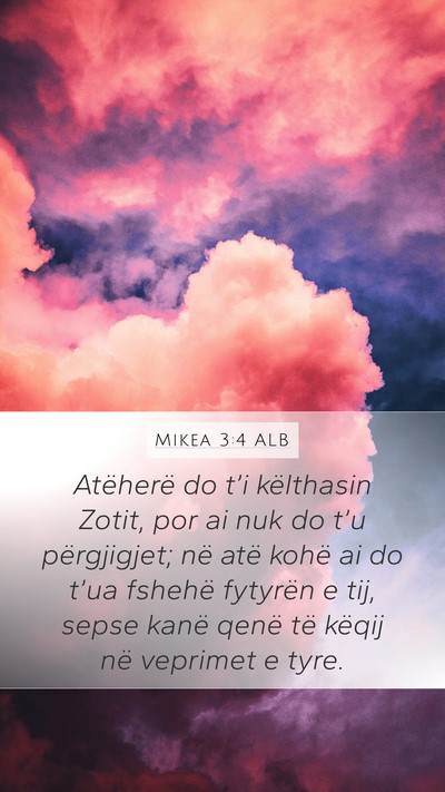 Mikea 3:4 ALB Bible Verse Image