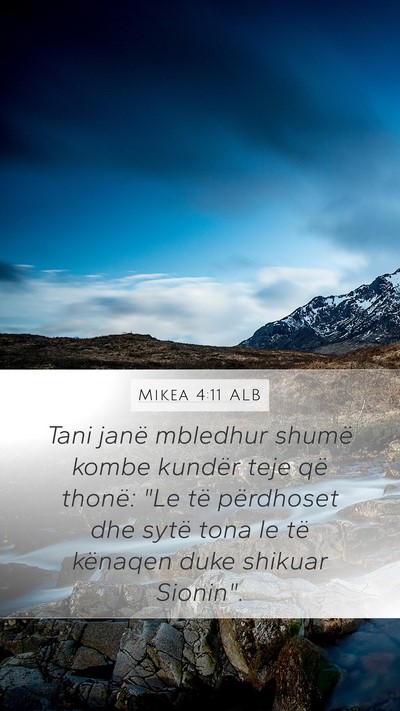 Mikea 4:11 ALB Bible Verse Image