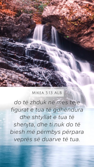 Mikea 5:13 ALB Bible Verse Image
