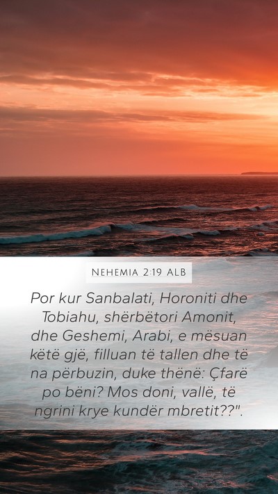 Nehemia 2:19 ALB Bible Verse Image