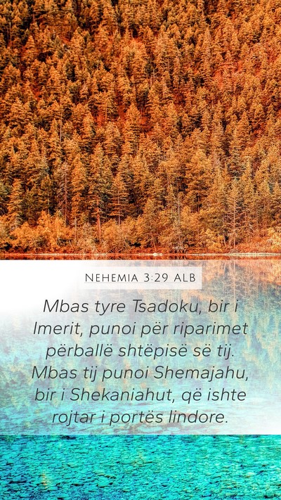 Nehemia 3:29 ALB Bible Verse Image