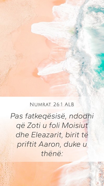 Numrat 26:1 ALB Bible Verse Image