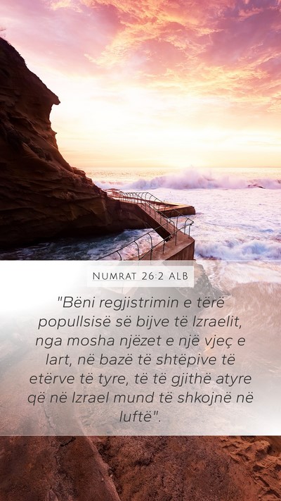 Numrat 26:2 ALB Mobile Phone Wallpaper - 