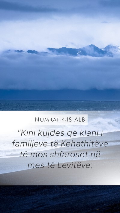 Numrat 4:18 ALB Mobile Phone Wallpaper - 