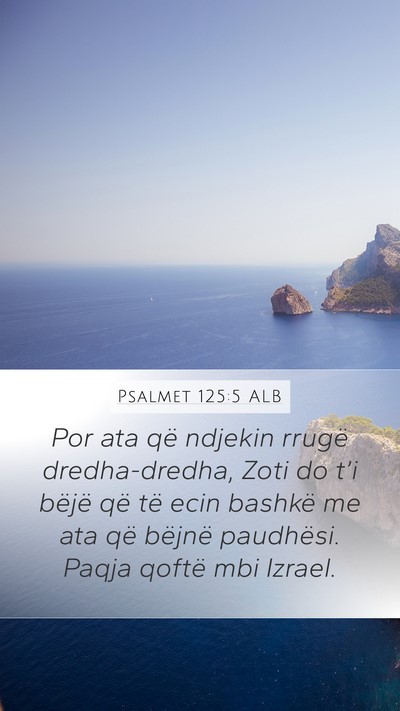 Psalmet 125:5 ALB Bible Verse Image