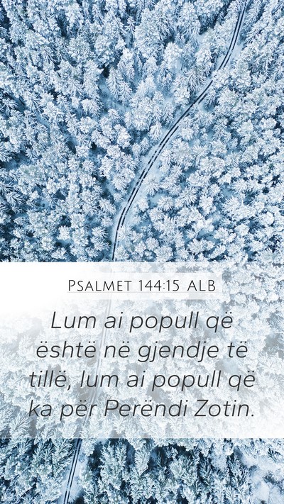 Psalmet 144:15 ALB Bible Verse Image