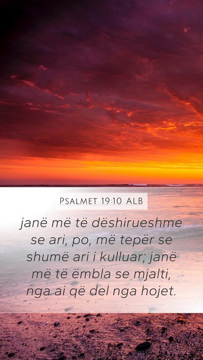 Psalmet 19:10 ALB Bible Verse Image