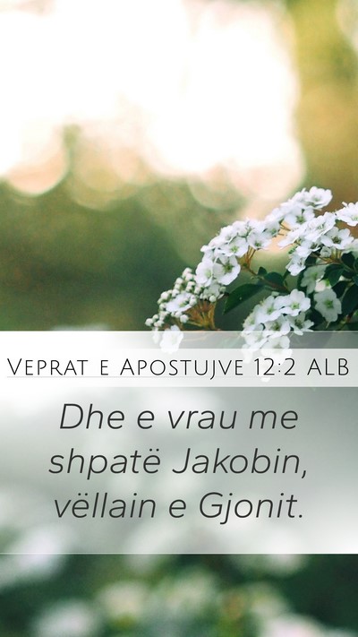 Veprat e Apostujve 12:2 ALB Bible Verse Image