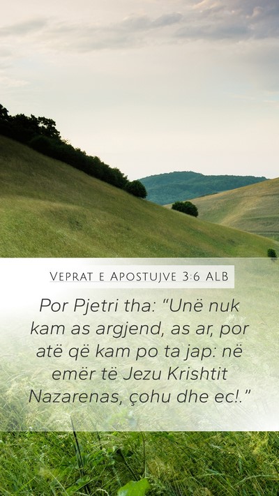 Veprat e Apostujve 3:6 ALB Bible Verse Image