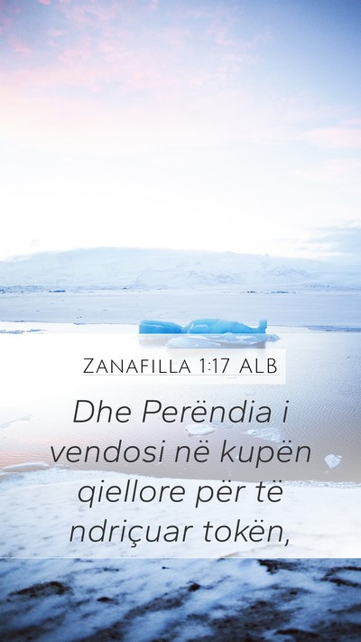 Zanafilla 1:17 ALB Bible Verse Image