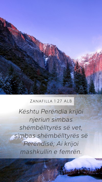 Zanafilla 1:27 ALB Bible Verse Image