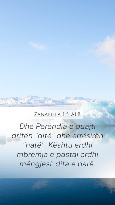 Zanafilla 1:5 ALB Bible Verse Image