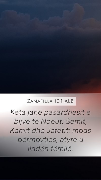 Zanafilla 10:1 ALB Bible Verse Image