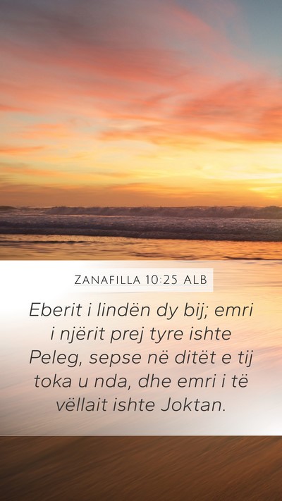 Zanafilla 10:25 ALB Bible Verse Image