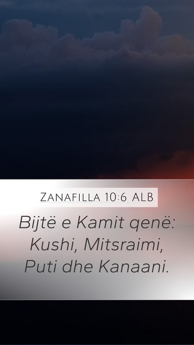 Zanafilla 10:6 ALB Bible Verse Image