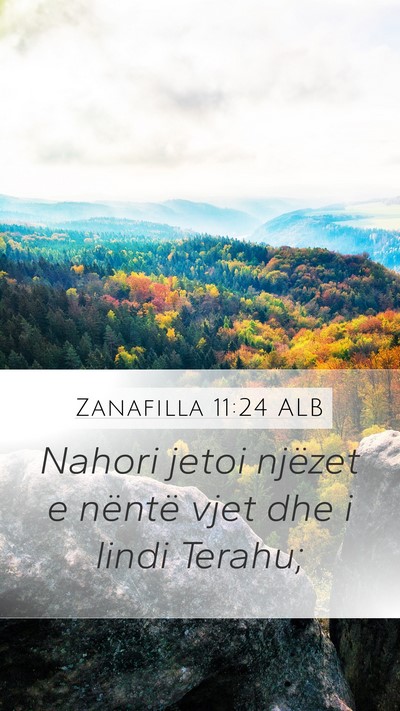 Zanafilla 11:24 ALB Bible Verse Image