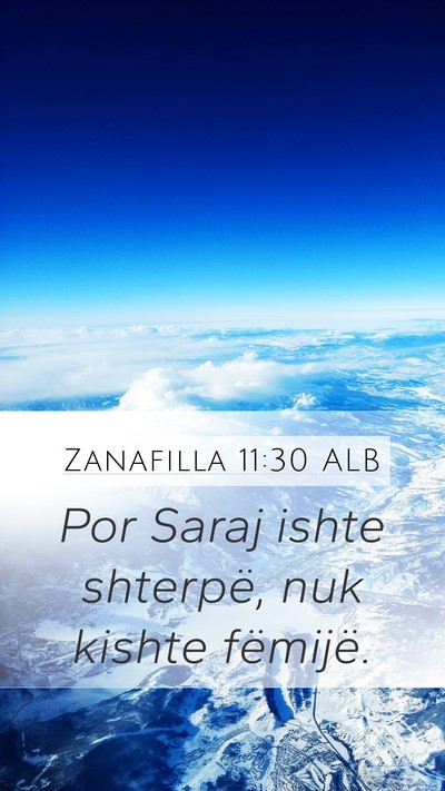 Zanafilla 11:30 ALB Bible Verse Image