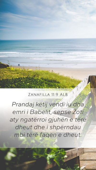Zanafilla 11:9 ALB Bible Verse Image