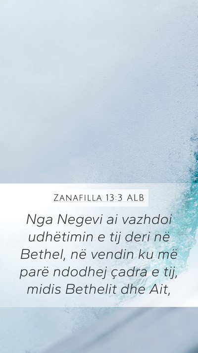 Zanafilla 13:3 ALB Bible Verse Image