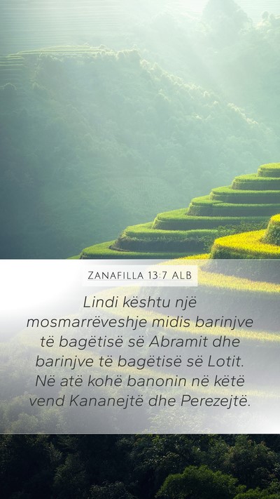Zanafilla 13:7 ALB Bible Verse Image