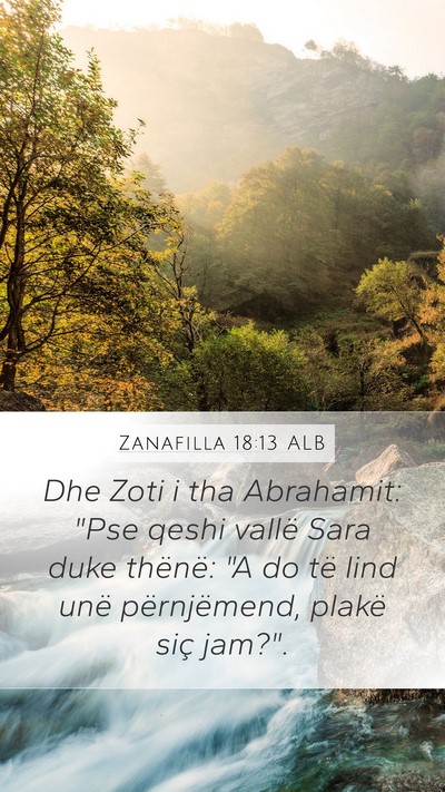 Zanafilla 18:13 ALB Bible Verse Image