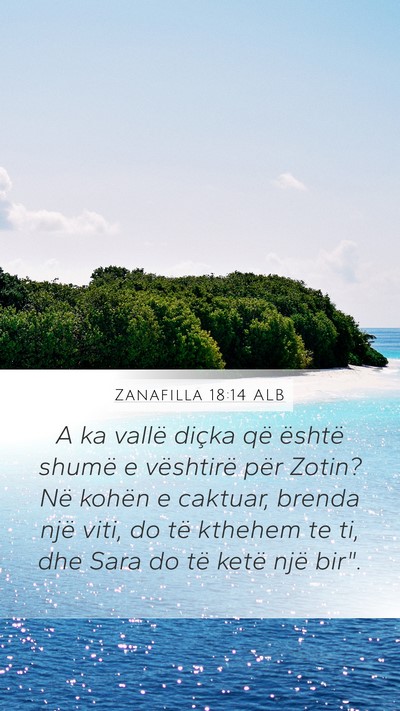 Zanafilla 18:14 ALB Bible Verse Image