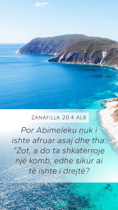 Zanafilla 20:4 ALB Bible Verse Image