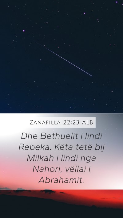 Zanafilla 22:23 ALB Bible Verse Image