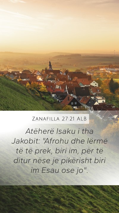 Zanafilla 27:21 ALB Bible Verse Image