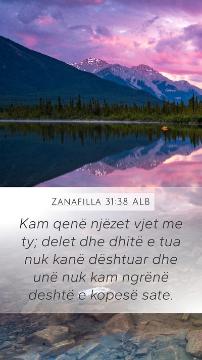 Zanafilla 31:38 ALB Bible Verse Image
